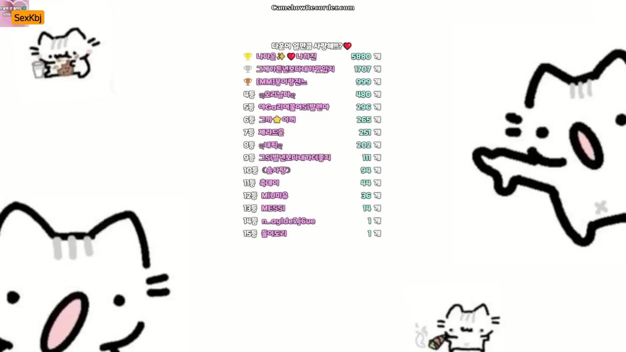 ss021210(BJ나다운) an amazing KoreanBJ on 2026-07-14-00:00